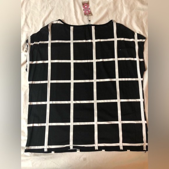 BOOHOO WOMENS BLACK AND WHITE SIZE: 16 - Picture 2 of 6